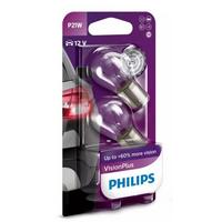 Фото Philips Vision Plus P21W BA15s 12V-21W 12498VPB2 (2 штуки). Интернет-магазин Vseinet.ru Пенза