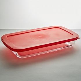 Фото РК-0048/2 Прямоугольная форма для запекания с крышкой 2,5л "ЗАБАВА" 35.2*21.3*5.2 см (6). Интернет-магазин Vseinet.ru Пенза