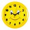 Фото № 1 Часы настенные аналоговые Бюрократ WALLC-R81P D23см желтый