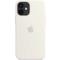 Фото № 4 Чехол (клип-кейс) Apple для Apple iPhone 12 mini Silicone Case with MagSafe белый (MHKV3ZE/A)