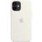 Фото № 9 Чехол (клип-кейс) Apple для Apple iPhone 12 mini Silicone Case with MagSafe белый (MHKV3ZE/A)