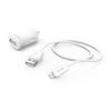 Фото Комплект зар./устр. Hama H-183266 2.4A для Apple кабель Apple Lightning белый (00183266). Интернет-магазин Vseinet.ru Пенза