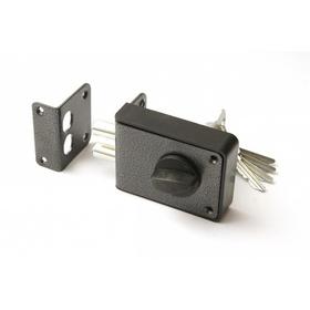 Фото Замок накладной ЗН1-3-1 (черный). Интернет-магазин Vseinet.ru Пенза