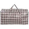 Фото Сумка на молнии "Клетка", 100*50*40 см, полипропилен арт.008578. Интернет-магазин Vseinet.ru Пенза