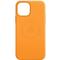 Фото № 0 Чехол (клип-кейс) Apple для Apple iPhone 12 mini Leather Case with MagSafe золотой апельсин (MHK63ZE/A)