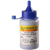 Краска Stayer 0640-1 z01 для разметочных шнуров, синяя, 50г. Интернет-магазин Vseinet.ru Пенза