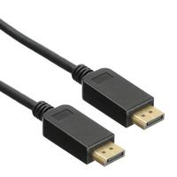 Фото Кабель аудио-видео BURO V.1.2, DisplayPort (m) - DisplayPort (m) , 2м, GOLD черный [bhp dpp 1.2-2]. Интернет-магазин Vseinet.ru Пенза