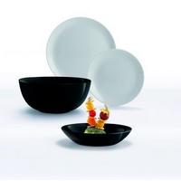 Фото LUMINARC ДИВАЛИ БЛЭК&ГРАНИТ столовый набор 19 предметов P4358. Интернет-магазин Vseinet.ru Пенза