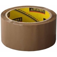 Лента Stayer 1207-50 "MASTER" клеящая, коричневая, толщина 45 мк, 48мм х 60м. Интернет-магазин Vseinet.ru Пенза