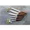 Фото № 5 Нож кухонный Fiskars Norr (1016478) стальной универсальный лезв.200мм прямая заточка коричневый