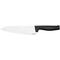 Фото № 1 Нож кухонный Fiskars Hard Edge (1051747) стальной разделочный лезв.200мм прямая заточка черный