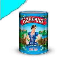 Эмаль ПФ-115 бирюзовая 0,9 кг. "КАЗАЧКА". Интернет-магазин Vseinet.ru Пенза