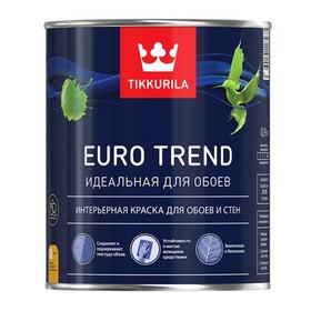 Фото EURO TREND C краска для обоев и стен 0,9 л. ТИККУРИЛА. Интернет-магазин Vseinet.ru Пенза
