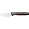 Фото № 8 Нож кухонный Fiskars 1057546 стальной для масла/сыра лезв.80мм прямая заточка черный/оранжевый блистер