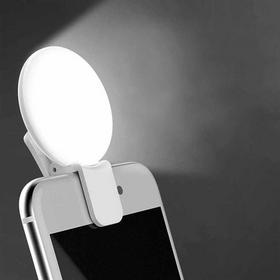 Фото Вспышка для селфи DF LED-03, для смартфонов, белый [df led-03 (white)]. Интернет-магазин Vseinet.ru Пенза