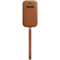 Фото Чехол (футляр) APPLE Leather Sleeve with MagSafe, для Apple iPhone 12 mini, золотисто-коричневый [mhmp3ze/a]. Интернет-магазин Vseinet.ru Пенза