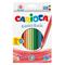 Фото № 0 Упаковка карандашей цветных CARIOCA 41865, 18 цв., точилка, коробка европодвес