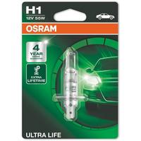 Фото Лампа автомобильная галогенная OSRAM 64150ULT-01B, H1, 12В, 55Вт, 1шт. Интернет-магазин Vseinet.ru Пенза