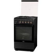 Фото Плита Flama L RK 23-126 At, комбинированая, антрацитовая. Интернет-магазин Vseinet.ru Пенза