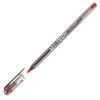 Фото Ручка шариковая Pensan MY-TECH (2240/25RED) 0.7мм игловидный пиш. наконечник прозрачный красные черн. Интернет-магазин Vseinet.ru Пенза