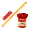 Фото Ручка шариковая Pensan OFFICEPEN 1010 (1010/60RED) 1мм игловидный пиш. наконечник желтый красные чер. Интернет-магазин Vseinet.ru Пенза