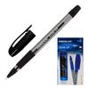 Фото Ручка шариковая Pensan SIGN-UP (2410/12BLACK) 1мм игловидный пиш. наконечник резин. манжета прозрачн. Интернет-магазин Vseinet.ru Пенза