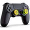 Фото № 5 Накладки для кнопок контроллера Rainbo Irish Buka, для PlayStation 4/5, желтый/зеленый