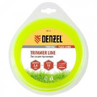 Фото DENZEL Леска для триммера квадрат 2,4 мм х 15 м, блистер FLEX CORD 96116. Интернет-магазин Vseinet.ru Пенза