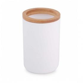 Фото Стакан для зубных щеток "Бамбук" (белый) (уп.18) М8052 г.Октябрьский. Интернет-магазин Vseinet.ru Пенза