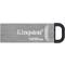 Фото № 4 Флешка USB KINGSTON DataTraveler Kyson 128ГБ, USB3.1, серебристый и черный [dtkn/128gb]