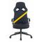 Фото № 4 Кресло игровое Бюрократ ZOMBIE DRIVER черный/желтый искусственная кожа с подголов. крестовина пласти