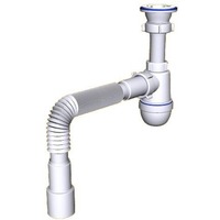 Сифон АНИ 1 1/2 "* 40 с гибкой трубой 40*40 х 50 (С0115). Интернет-магазин Vseinet.ru Пенза