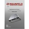 Фото Вытяжка встраиваемая Maunfeld TRAPEZE 602M BLACK КА-00014210, черный. Интернет-магазин Vseinet.ru Пенза
