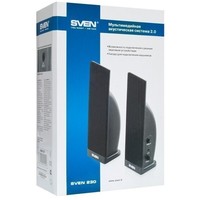 Активная акустика Sven 230 / 2.0 / 100 - 20000 Гц / чёрный. Интернет-магазин Vseinet.ru Пенза