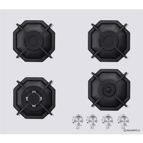 Фото Варочная поверхность Maunfeld EGHG.64.23CW\G белый белая . Интернет-магазин Vseinet.ru Пенза