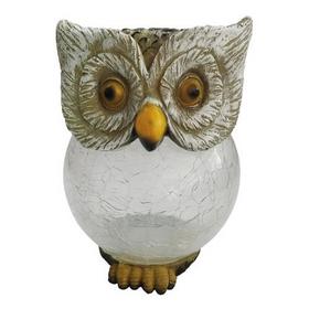 Фото Садовый светильник на солнечной батарее «Сова». 1 светодиод. USL-S-813/GT160 OWL (UL-00007867). Интернет-магазин Vseinet.ru Пенза