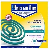 02-076 Спирали от комаров (уп.10шт). Интернет-магазин Vseinet.ru Пенза