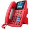 Фото № 1 Телефон IP Fanvil X5U-R красный