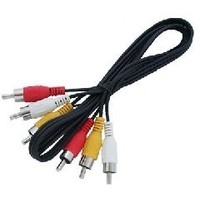 Кабель СИГНАЛ 3RCA-3RCA 1,0 м (шт/шт). Интернет-магазин Vseinet.ru Пенза