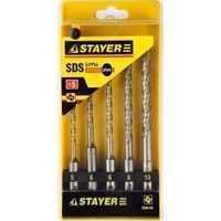 Набор Stayer 2930-H5 "PROFI" Буры по бетону, хвостовик "SDS-Plus", 5х110; 6х110; 6х160; 8х160; 10х160мм; 5шт. Интернет-магазин Vseinet.ru Пенза