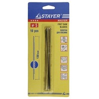 Фото Полотна Stayer 15321-S-10 "MASTER" для лобзика, 10шт, №5, 130мм. Интернет-магазин Vseinet.ru Пенза