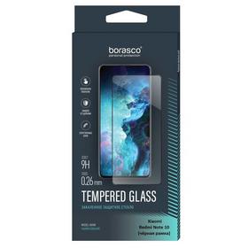 Фото Защитное стекло для экрана BORASCO для Xiaomi Redmi Note 10 прозрачная, 1 шт, черный [40081]. Интернет-магазин Vseinet.ru Пенза