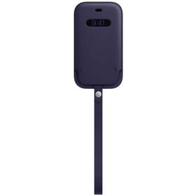 Фото Чехол (футляр) APPLE Leather Sleeve with MagSafe, для Apple iPhone 12 mini, темно-фиолетовый [mk093ze/a]. Интернет-магазин Vseinet.ru Пенза