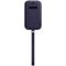 Фото № 0 Чехол (футляр) APPLE Leather Sleeve with MagSafe, для Apple iPhone 12 mini, темно-фиолетовый [mk093ze/a]