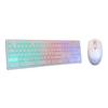 Фото DIALOG KMGK-1707U WHITE GAN-KATA - клавиатура + опт. мышь с RGB подсветкой. Интернет-магазин Vseinet.ru Пенза