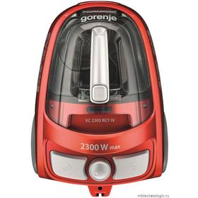 Фото Пылесос Gorenje VC2303GAPRACY красный с серым . Интернет-магазин Vseinet.ru Пенза
