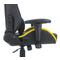 Фото № 11 Кресло игровое Zombie HERO CYBERZONE PRO черный/желтый искусственная кожа с подголов. крестовина пластик