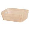 Фото Корзина прямоугольная "Ажур" 3л слоновая кость BQ4110. Интернет-магазин Vseinet.ru Пенза
