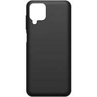 Фото Чехол (клип-кейс) BORASCO Silicone Case, для Samsung Galaxy A12, черный (матовый) [39790]. Интернет-магазин Vseinet.ru Пенза