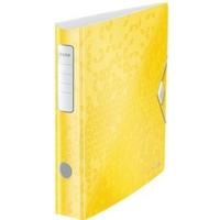 Фото LEITZ 11070016, A4, 65мм, картон ламинированный, желтый. Интернет-магазин Vseinet.ru Пенза